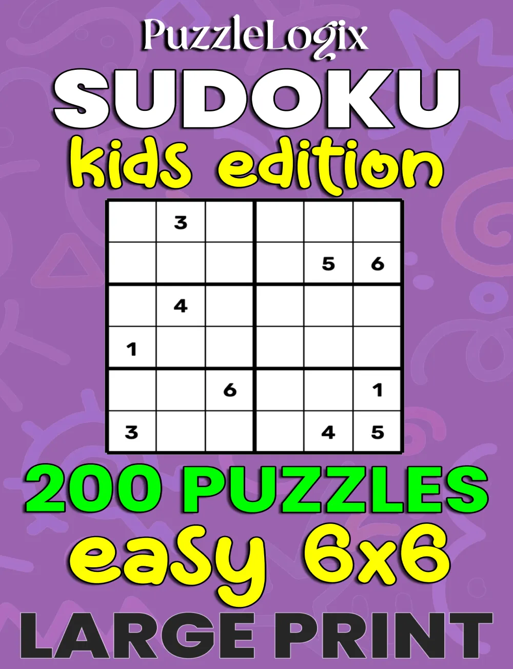 Sudoku for Kids Puzzle Book Cover
